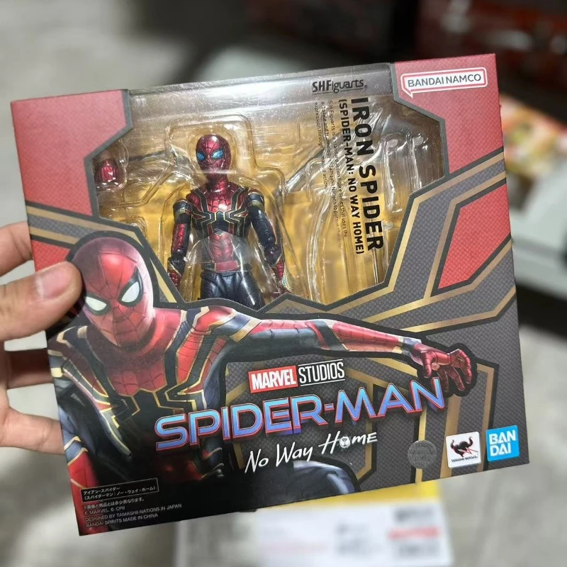 Brand new in stock original Bandai SHF Iron Spider-Man assembled model movable figures collection ornaments holiday decorations
Brand new in stock original Bandai SHF Iron Spider-Man assembled model movable figures collection ornaments holiday decorations