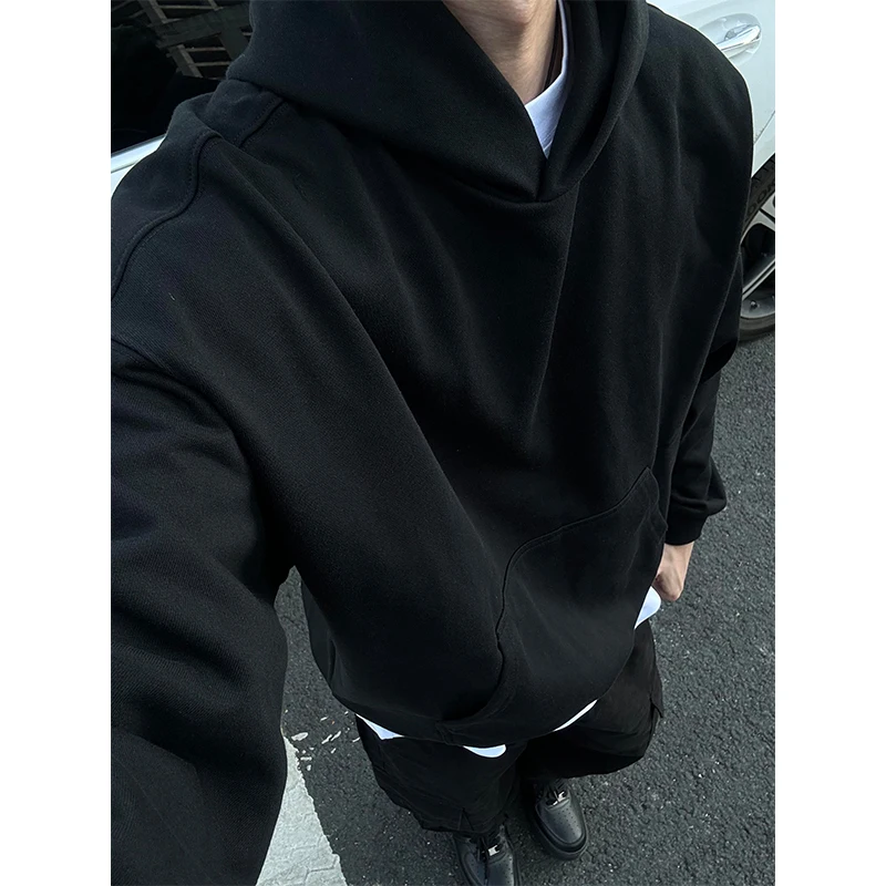 Pure Bla Fce Lined Hoodie Men's Thiened Oversize Pullover Autumn Winter Heavyweight Outerwear Casual Comfortable Jaet
Pure Bla Fce Lined Hoodie Men's Thiened Oversize Pullover Autumn Winter Heavyweight Outerwear Casual Comfortable Jaet