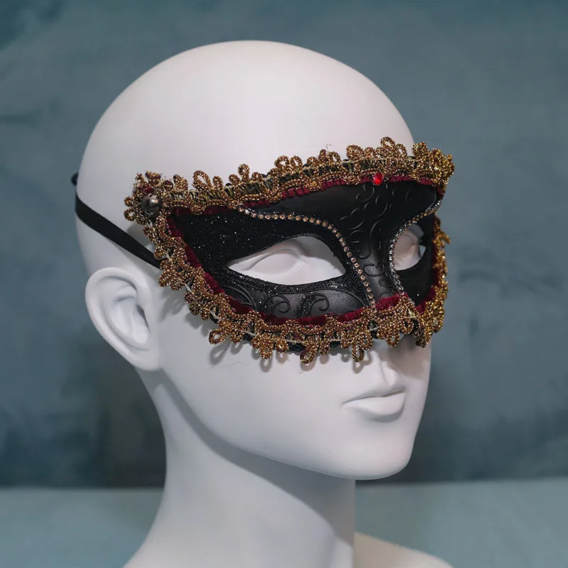 Halloween Mask Black Fancy Dress Party Minimalist Style Men's Carnival Women's Props
Halloween Mask Black Fancy Dress Party Minimalist Style Men's Carnival Women's Props