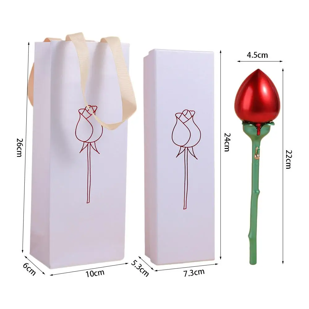 Пылезащитная шкатулка для колец с цветочной пропозицией, водонепроницаемая розовая шкатулка для драгоценностей с автоматическим цветущим рисунком, элегантная шкатулка для колец с красной розой, День святого Валентина 
Пылезащитная шкатулка для колец с цветочной пропозицией, водонепроницаемая розовая шкатулка для драгоценностей с автоматическим цветущим рисунком, элегантная шкатулка для колец с красной розой, День святого Валентина