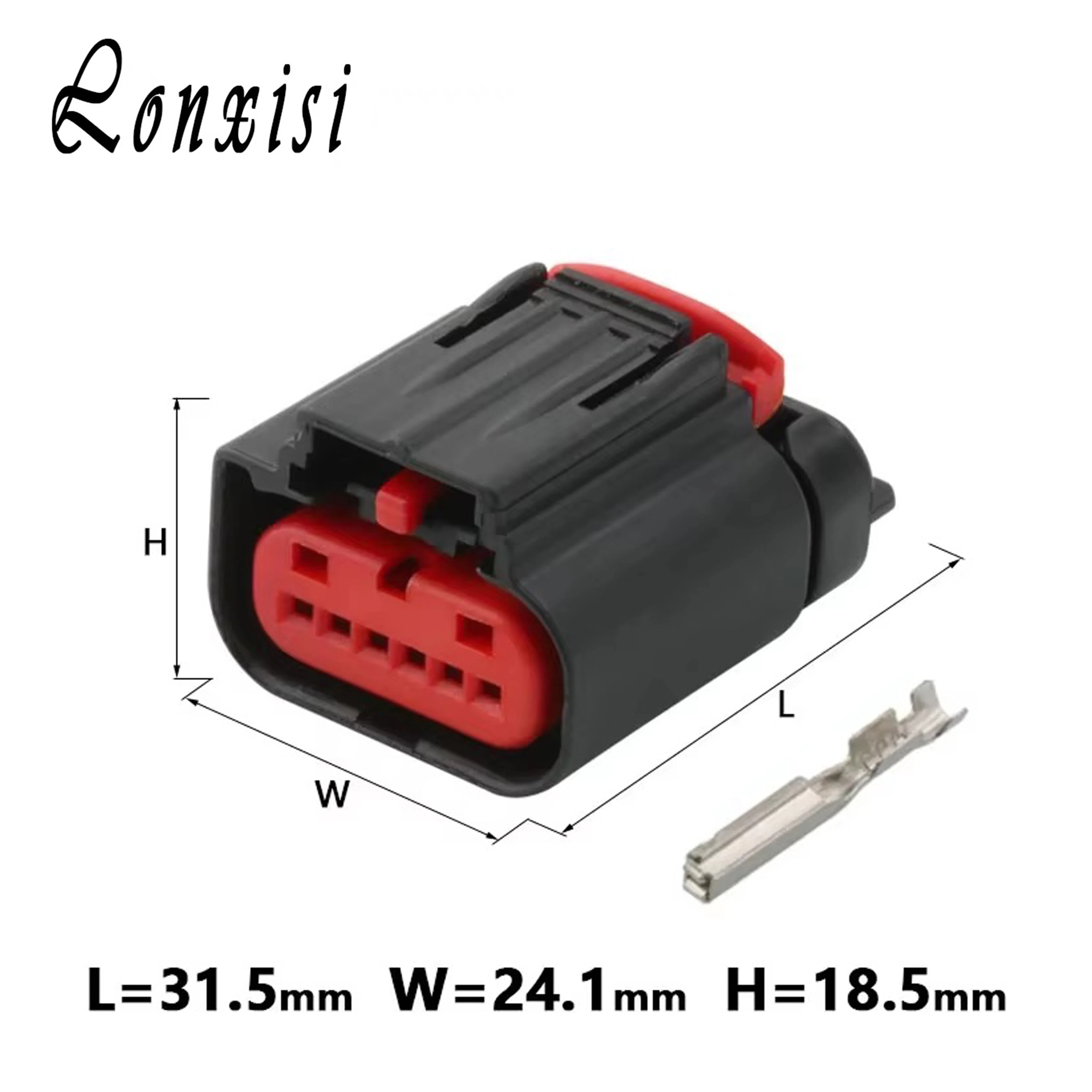 1/5/10/20/50 Sets 6 Pin Tyco Electronic Factory Reset 1-1419168-1 Connector For GM Alloytec V6 DBW Accelerator Throttle Pedal
1/5/10/20/50 Sets 6 Pin Tyco Electronic Factory Reset 1-1419168-1 Connector For GM Alloytec V6 DBW Accelerator Throttle Pedal