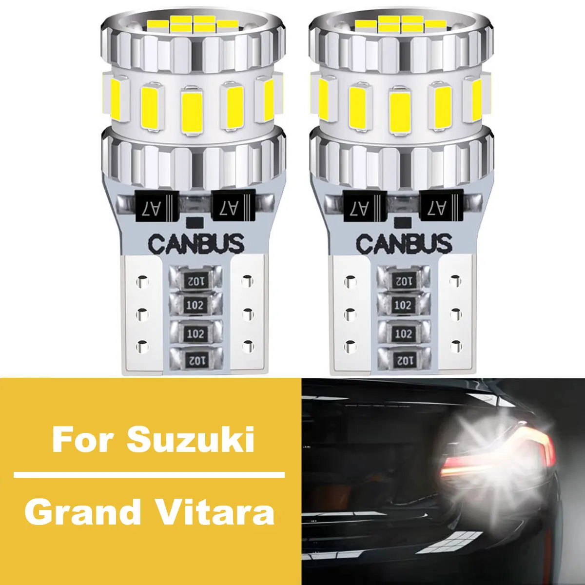 2PCS T10 W5W LED Parking Lights For BMW Audi VW BENZ SKODA Suzuki Grand Vitara 1998 1999 2000 2001 2002 2003 2004 2005 2006 2007
2PCS T10 W5W LED Parking Lights For BMW Audi VW BENZ SKODA Suzuki Grand Vitara 1998 1999 2000 2001 2002 2003 2004 2005 2006 2007