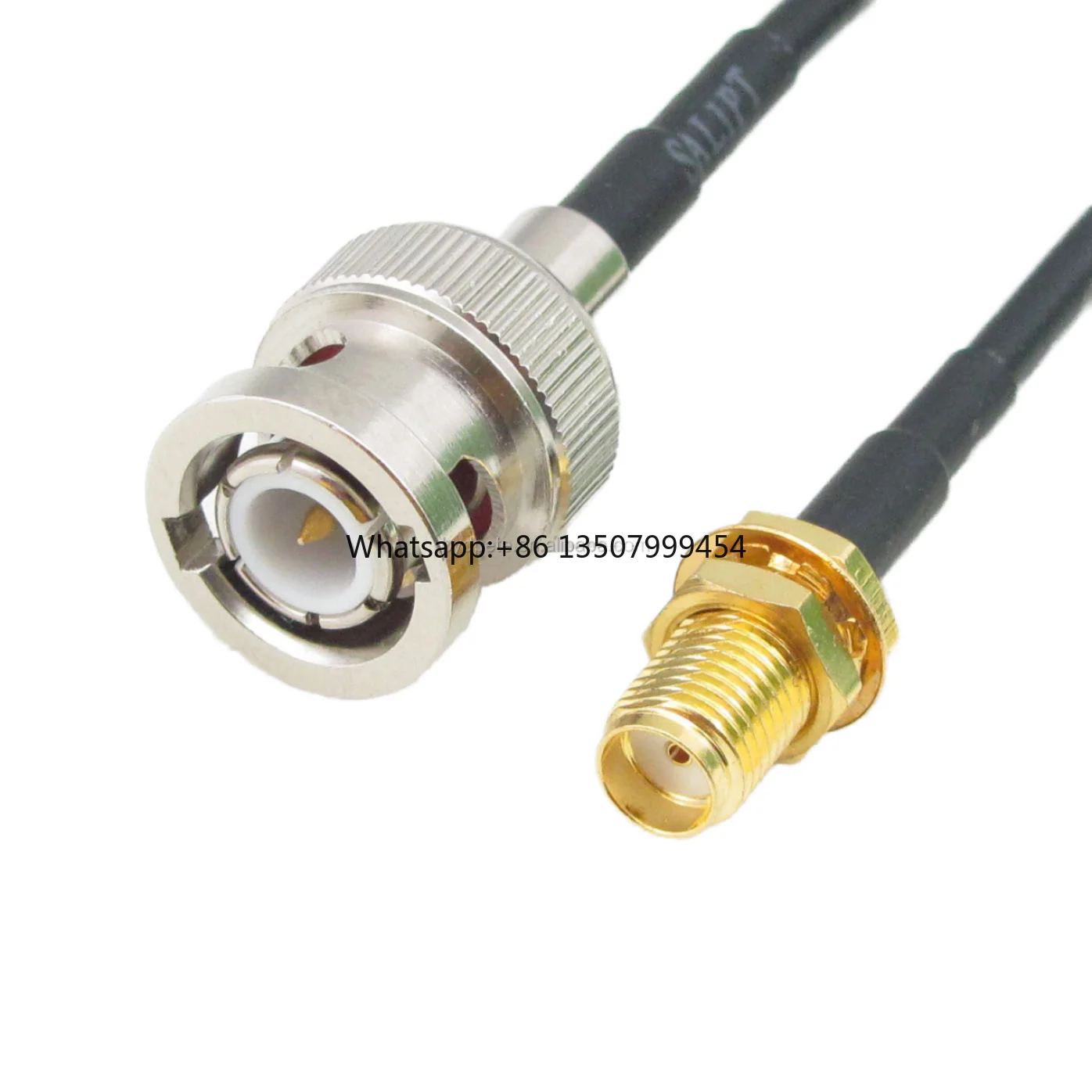 BNC Male to SMA Female RG316 Coaxial Cable Assembly 50ohm RF Pigtail Jumper Communication Cables
BNC Male to SMA Female RG316 Coaxial Cable Assembly 50ohm RF Pigtail Jumper Communication Cables