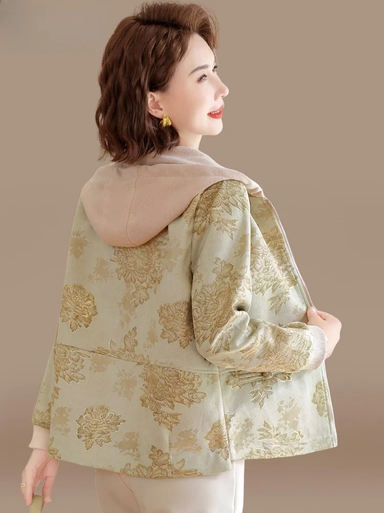 Стильная осенняя верхняя одежда для женщин старше 50 лет: модное женское весеннее пальто свободного кроя с карманами, капюшоном и застежкой-молнией
Стильная осенняя верхняя одежда для женщин старше 50 лет: модное женское весеннее пальто свободного кроя с карманами, капюшоном и застежкой-молнией