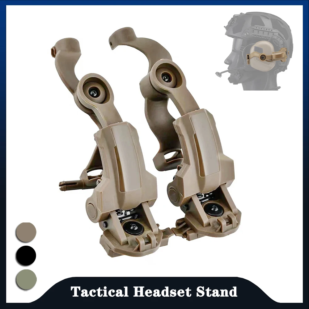 Helmet Headphone Mount Tactical Earmuffs Holder 360 Degree Rotating Fit for EARMOR M31,M32,M32H/HD-19 Series of Tactical Headset
Helmet Headphone Mount Tactical Earmuffs Holder 360 Degree Rotating Fit for EARMOR M31,M32,M32H/HD-19 Series of Tactical Headset