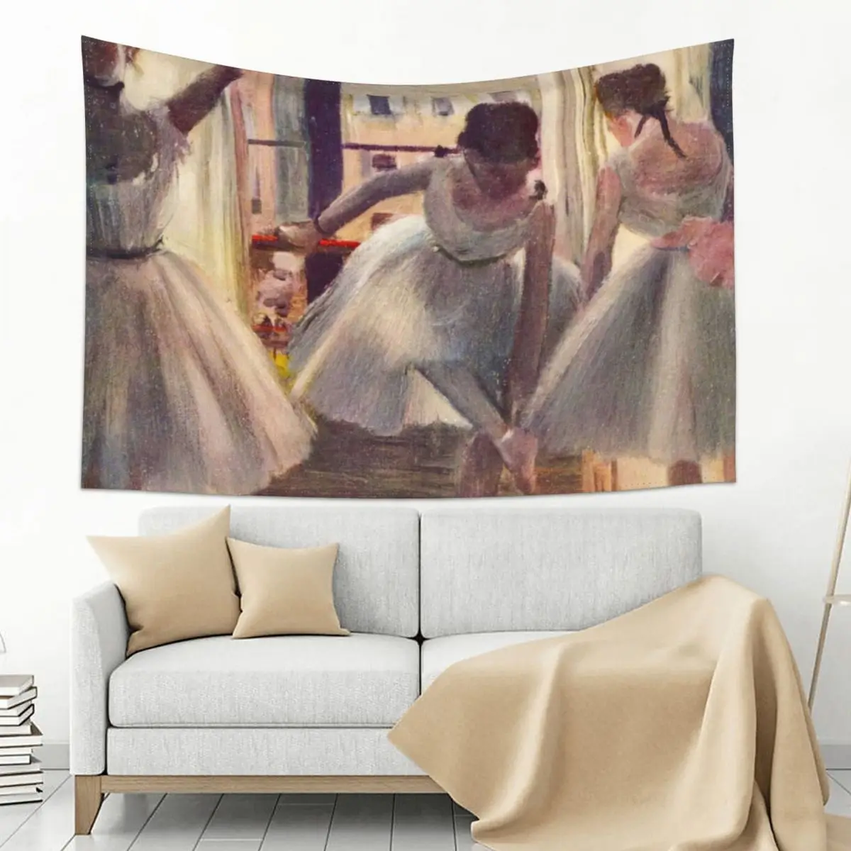 EDGAR DEGAS HD - Three Dancers in an Exercise Hall 1880 Tapestry Room Decorator Wallpaper Bedroom Wall Decor Hanging Tapestry
EDGAR DEGAS HD - Three Dancers in an Exercise Hall 1880 Tapestry Room Decorator Wallpaper Bedroom Wall Decor Hanging Tapestry