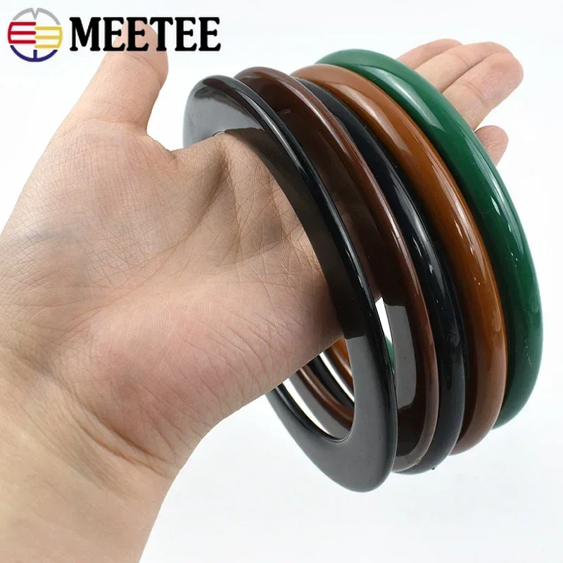 10/11.4cm 2Pcs Round Bag Handle Wood Plastic Purse Frame Kiss Clasp Bracket Replacement Handles Ring Handmade Sewing Accessories
10/11.4cm 2Pcs Round Bag Handle Wood Plastic Purse Frame Kiss Clasp Bracket Replacement Handles Ring Handmade Sewing Accessories