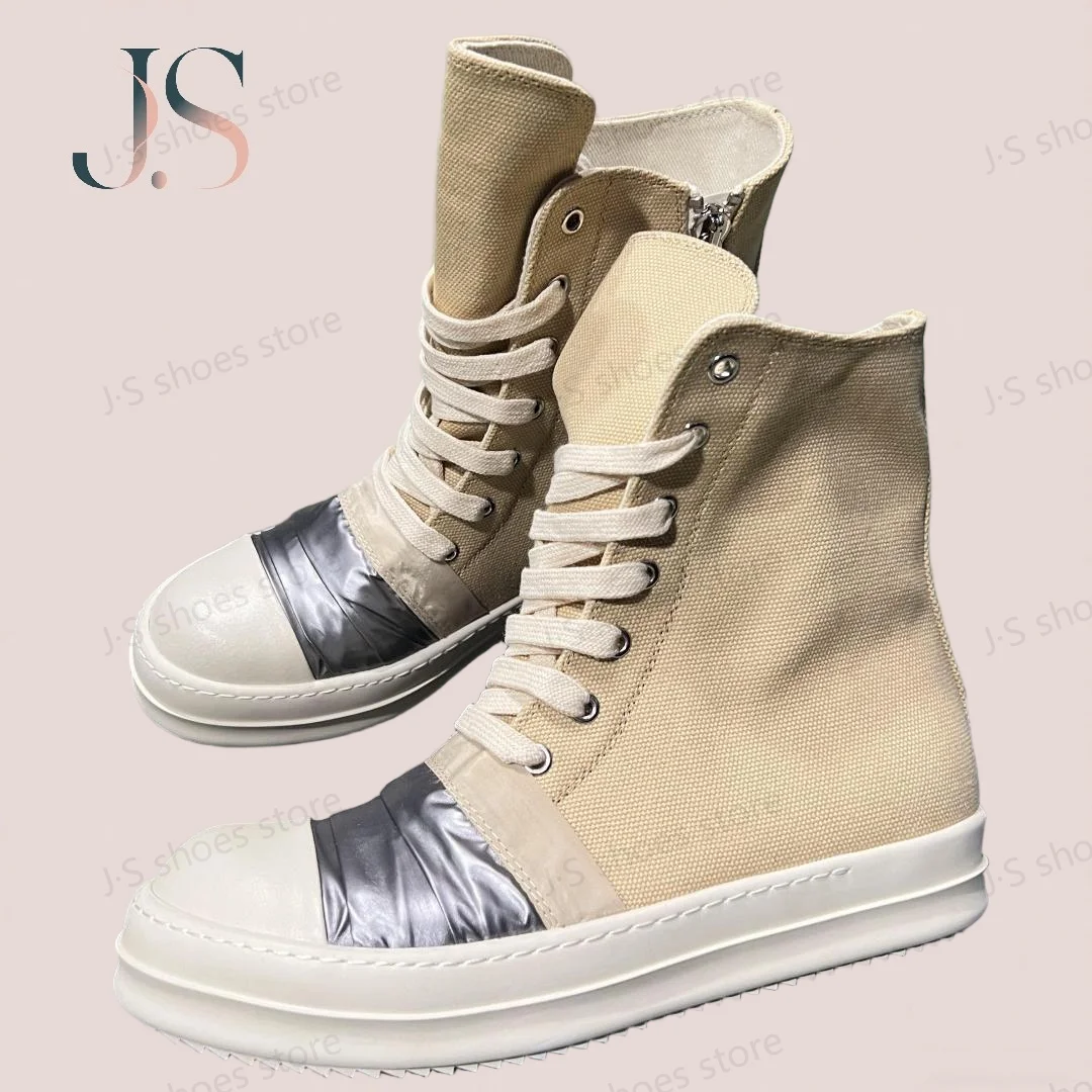 R-o Geobasket Boots Apricot Canvas High Top Shoes Sneaker Luxury Design Men Shoe Zipper Women Ankle Boot Casual Sneakers
R-o Geobasket Boots Apricot Canvas High Top Shoes Sneaker Luxury Design Men Shoe Zipper Women Ankle Boot Casual Sneakers