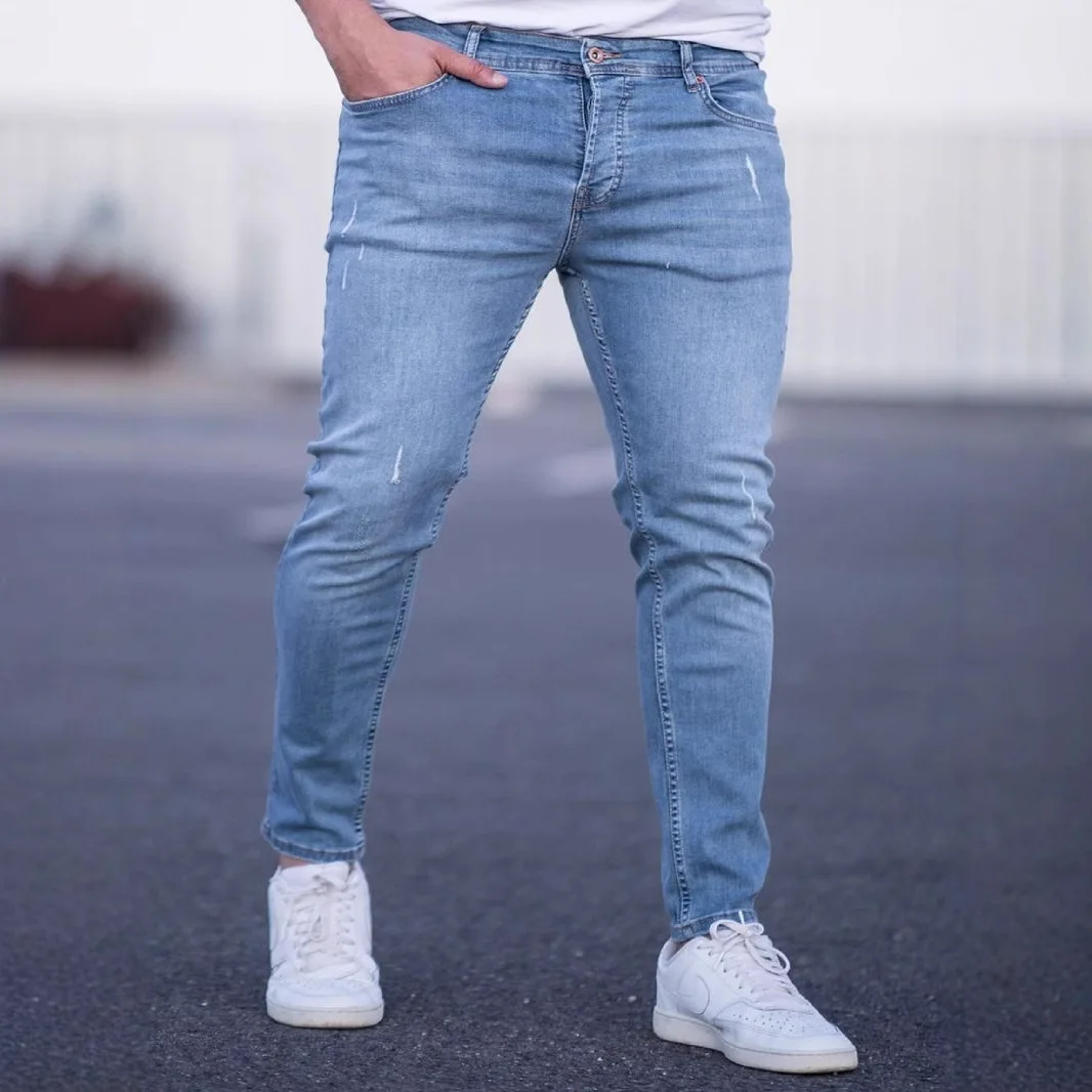 2026 Spring Summer Men Jeans Fashion Skinny Ripped Pants Trousers Bottoms Slim Denim
2026 Spring Summer Men Jeans Fashion Skinny Ripped Pants Trousers Bottoms Slim Denim