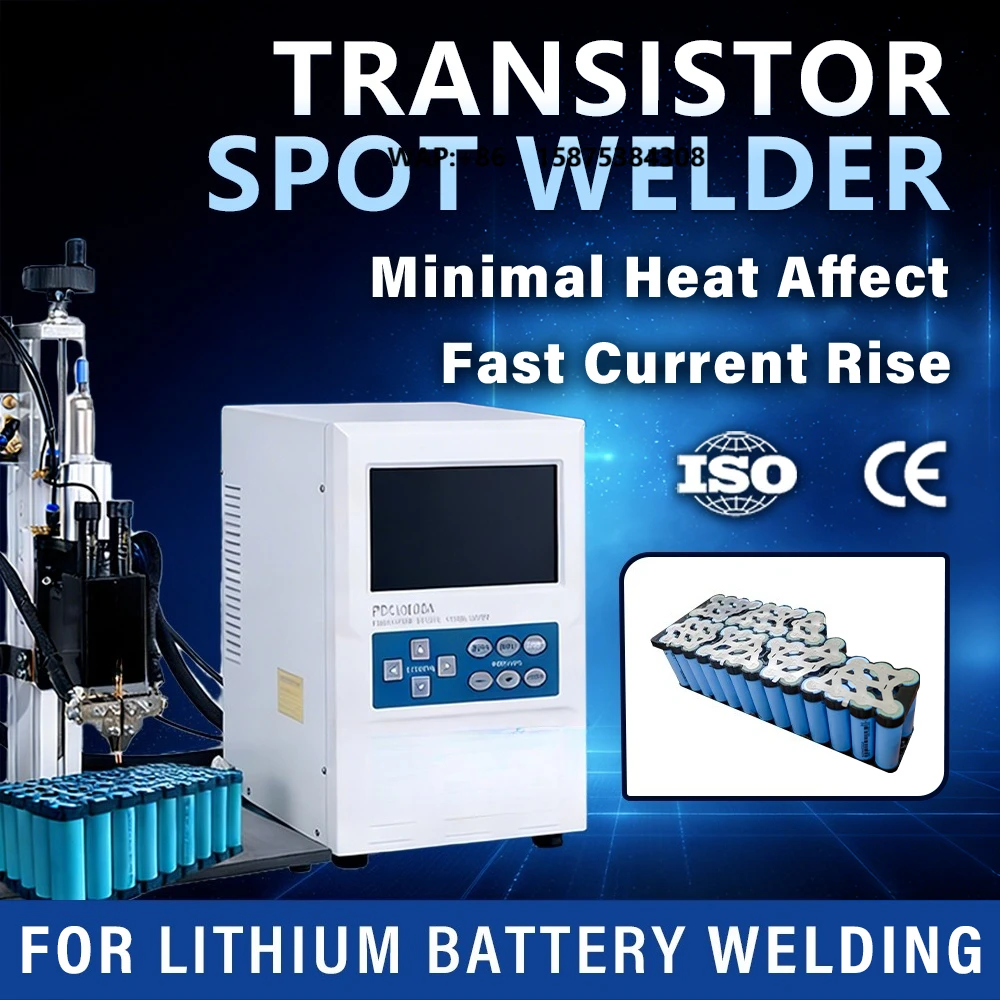 High Quality New Transformer Pneumatic CNC Spot Welding Machine for 18650 21700 Battery Single Point Welder 1000kw 30V
High Quality New Transformer Pneumatic CNC Spot Welding Machine for 18650 21700 Battery Single Point Welder 1000kw 30V