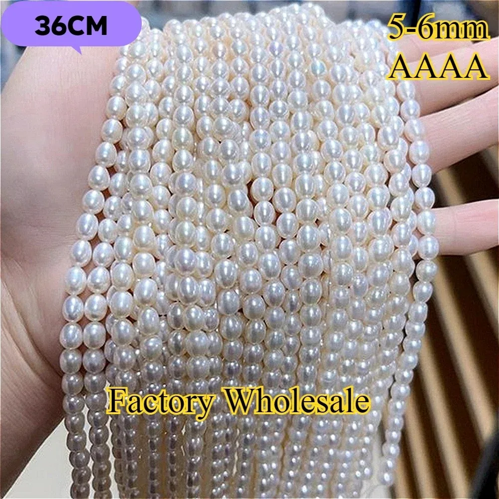 5-6mmAAAA Elegant Impeccable Rice High Quality Natural Freshwater Pearl Bead for Jewelry Make DIY Necklace Bracelet Women Gift
5-6mmAAAA Elegant Impeccable Rice High Quality Natural Freshwater Pearl Bead for Jewelry Make DIY Necklace Bracelet Women Gift