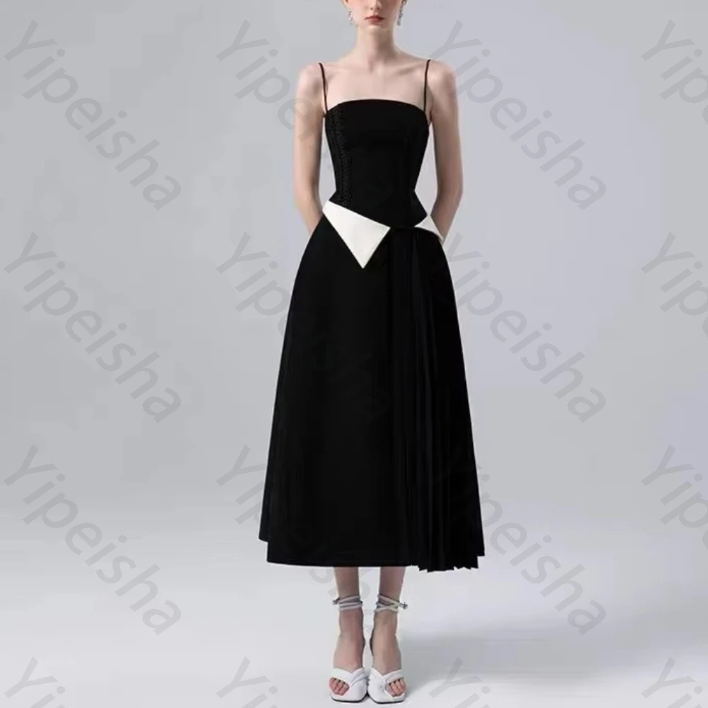 Элегантные вечерние платья без рукавов на тонких бретельках, платье знаменитости с открытой спиной, изысканные платья высокого качества для выпускного вечера по индивидуальному заказу
Элегантные вечерние платья без рукавов на тонких бретельках, платье знаменитости с открытой спиной, изысканные платья высокого качества для выпускного вечера по индивидуальному заказу