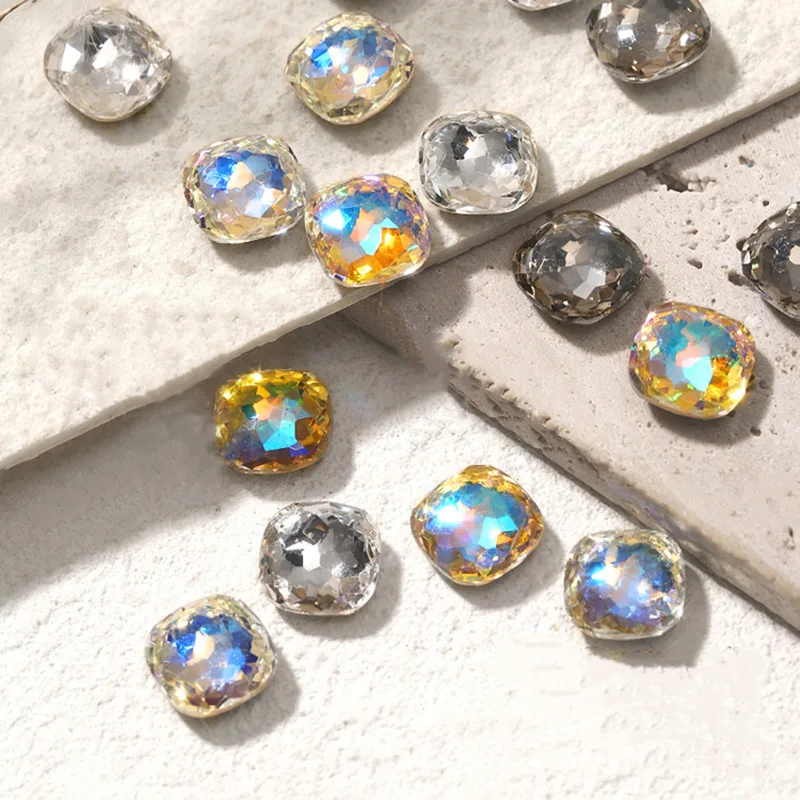 20Pcs/Lot 8MM Fat Square Glitter Diamond Nail Decorations Glass Crystals Nail Art Rhinestone Jewelry Clothes Accessories DIY
20Pcs/Lot 8MM Fat Square Glitter Diamond Nail Decorations Glass Crystals Nail Art Rhinestone Jewelry Clothes Accessories DIY