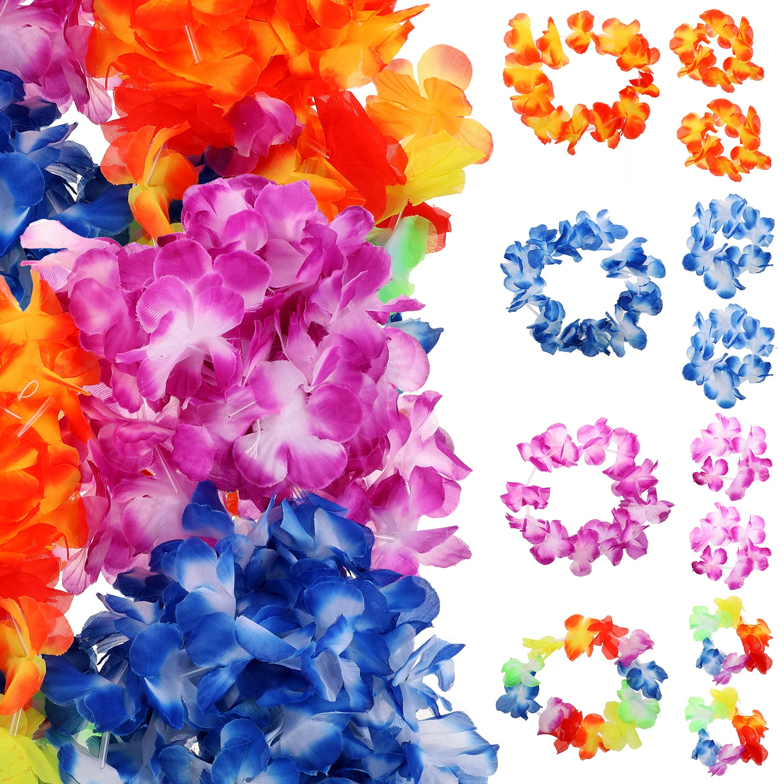 Flower Garland Set Hawaiian Necklace Party Supplies Classic Wreath Headbands Cloth LightweightFlowers Luau Decorations
Flower Garland Set Hawaiian Necklace Party Supplies Classic Wreath Headbands Cloth LightweightFlowers Luau Decorations