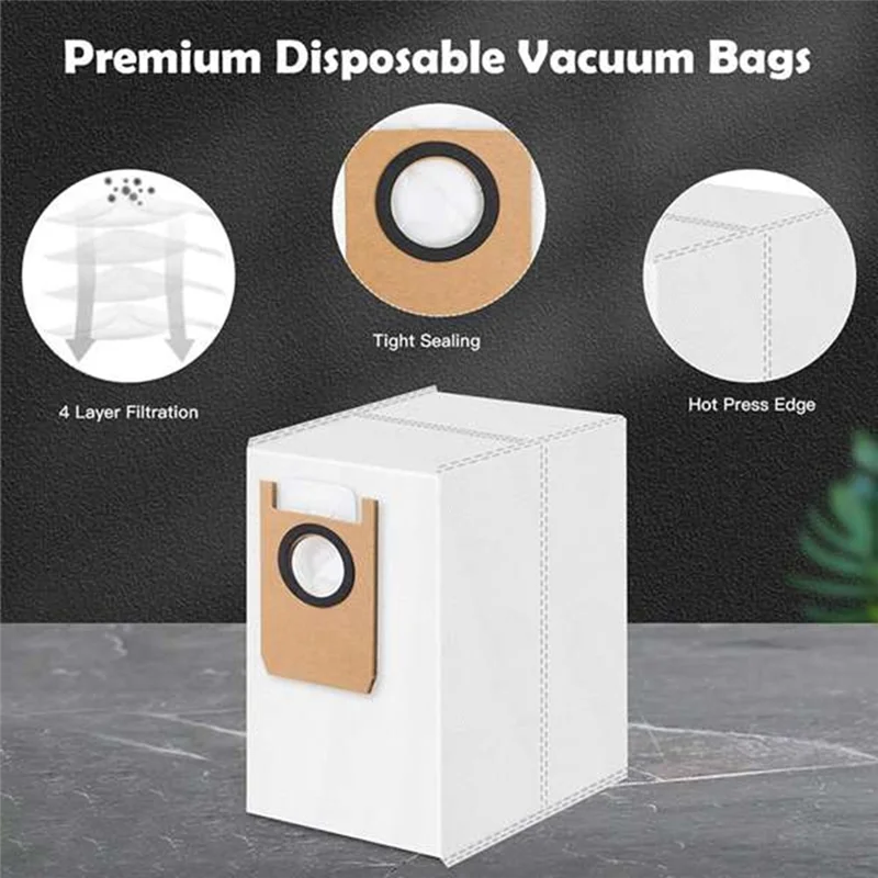 AA01-6PCS Vacuum Filter And Dust Bag Set For Eufy Omni S1 Pro Vacuum Cleaner Replacement Parts Filter Dust Bag
AA01-6PCS Vacuum Filter And Dust Bag Set For Eufy Omni S1 Pro Vacuum Cleaner Replacement Parts Filter Dust Bag