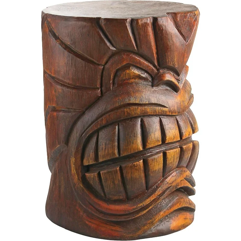 Статуя приставного столика Grand Tiki Face Kanaloa Teeth для внутреннего и наружного использования, патио, бар, ден, высота 20 дюймов, литая каменная смола, отделка деревянными тонами
Статуя приставного столика Grand Tiki Face Kanaloa Teeth для внутреннего и наружного использования, патио, бар, ден, высота 20 дюймов, литая каменная смола, отделка деревянными тонами
