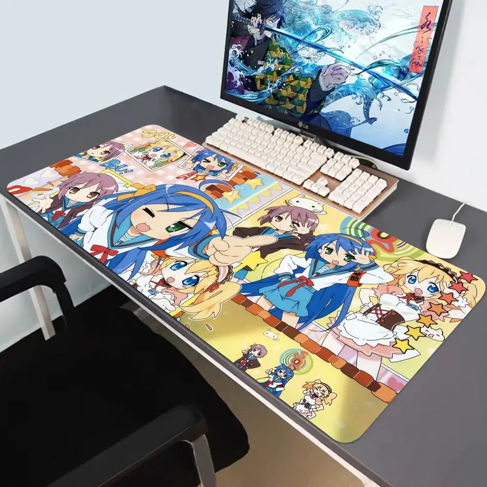 Lucky Star Konatas Izumis Mousepad HD Printing Computer Gamers Locking Edge Non-slip Mouse Pad XXL90x40cm Keyboard PC Desk Pad
Lucky Star Konatas Izumis Mousepad HD Printing Computer Gamers Locking Edge Non-slip Mouse Pad XXL90x40cm Keyboard PC Desk Pad