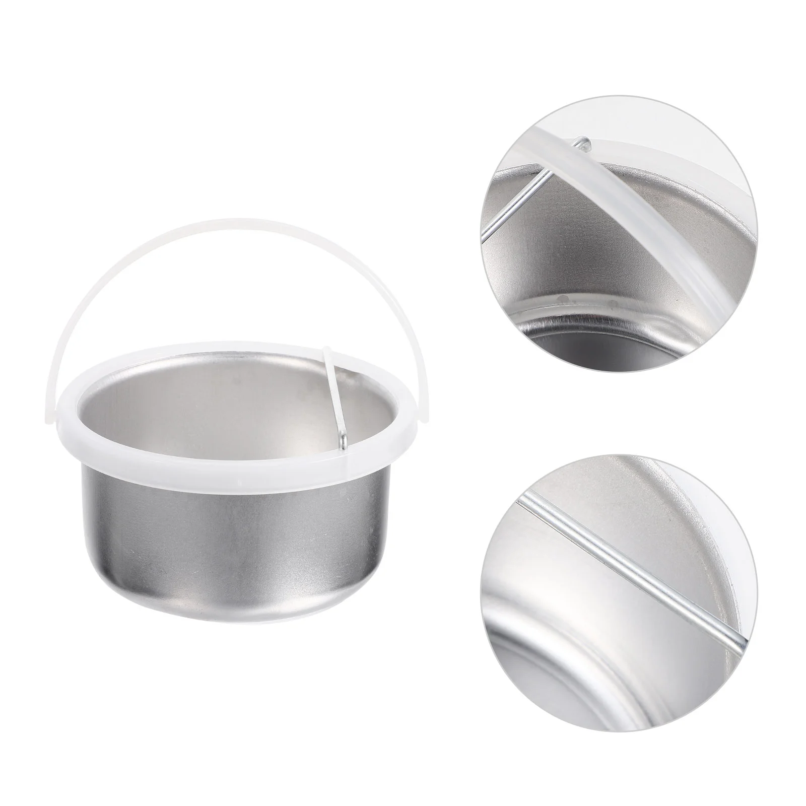 Wax Machine Small Pot Container Furnace Melting Tool Heater Accessory Hair Removal Warmer Silver Wax-bean Waxing Supply Inner
Wax Machine Small Pot Container Furnace Melting Tool Heater Accessory Hair Removal Warmer Silver Wax-bean Waxing Supply Inner
