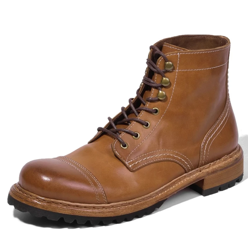 Англия, сшитая вручную кожаная обувь для мужчин, туфли с высоким берцем из мытой конской кожи, износостойкая повседневная рабочая обувь из натуральной кожи в стиле ретро
Англия, сшитая вручную кожаная обувь для мужчин, туфли с высоким берцем из мытой конской кожи, износостойкая повседневная рабочая обувь из натуральной кожи в стиле ретро