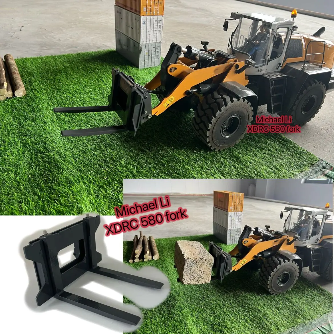 Металлическая вилка XDRC для 1/14 580, радиоуправляемый гидравлический погрузчик, аксессуары, запасные части, игрушка в подарок для взрослых
Металлическая вилка XDRC для 1/14 580, радиоуправляемый гидравлический погрузчик, аксессуары, запасные части, игрушка в подарок для взрослых