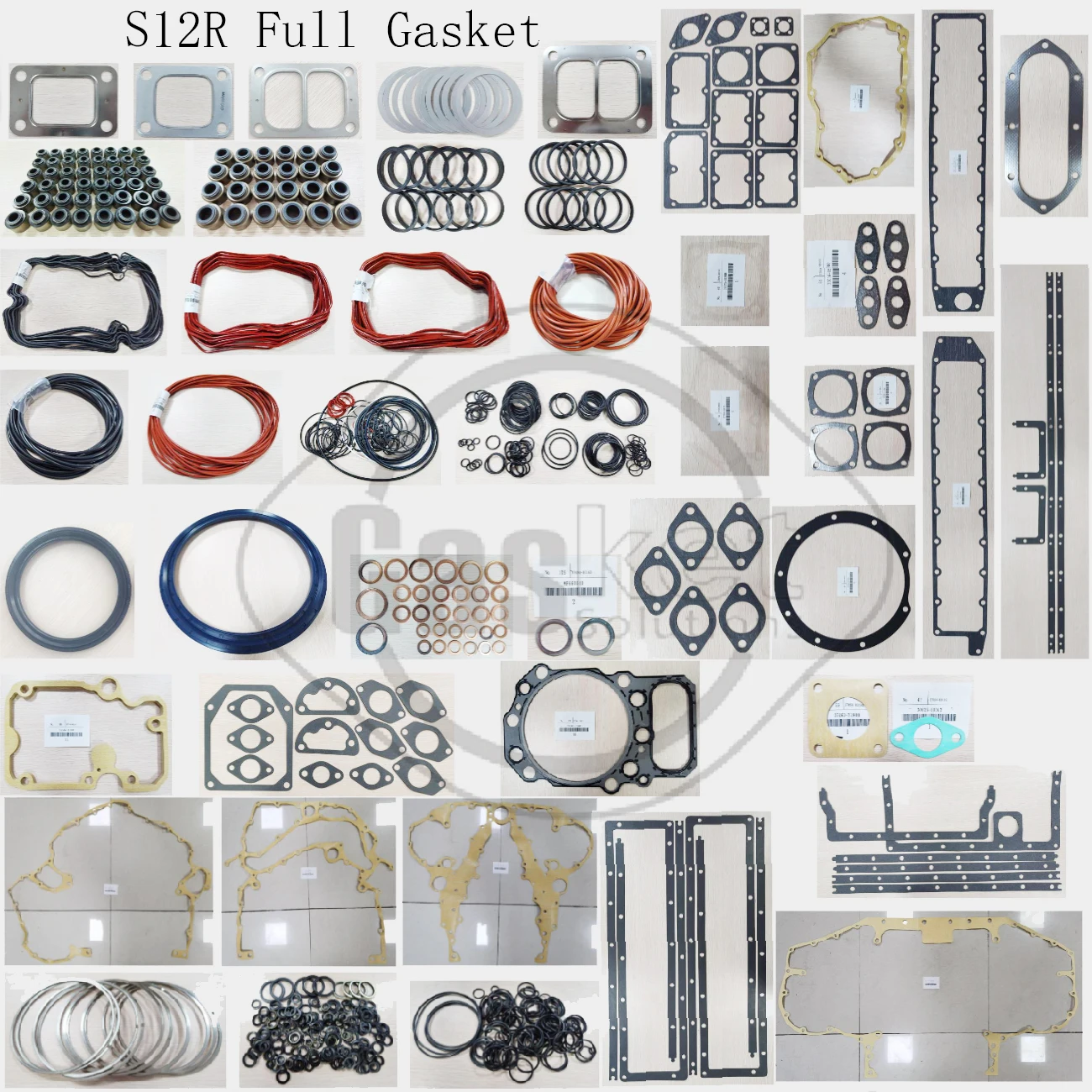 S12R S16R Engine Full Gasket Kit Set For Mitsubishi Engine With Cylinder Head Gasket 37794-90263 37894-80163
S12R S16R Engine Full Gasket Kit Set For Mitsubishi Engine With Cylinder Head Gasket 37794-90263 37894-80163