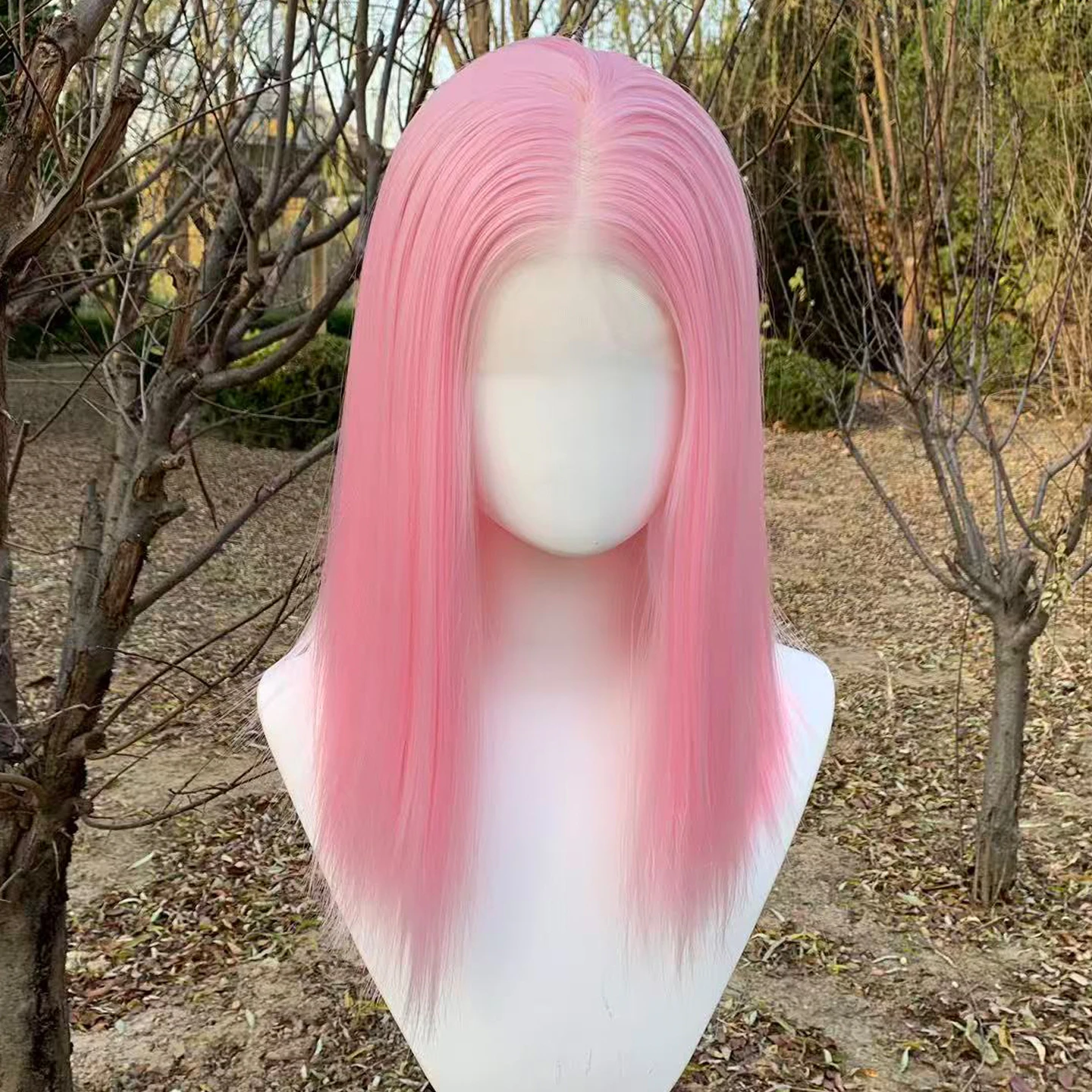 Pink Straight Lace Front Wigs for Women Synthetic Hair Glueless Lace Wig 150% Density Heat Resistant Fiber Cosplay Wigs
Pink Straight Lace Front Wigs for Women Synthetic Hair Glueless Lace Wig 150% Density Heat Resistant Fiber Cosplay Wigs