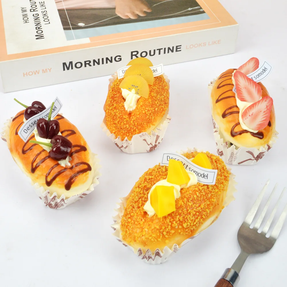 10cm Artificial Cupcake Fruit Toast Bread Dessert Decoration Television Props Simulation Food Refrigerator Sticker Home Decor
10cm Artificial Cupcake Fruit Toast Bread Dessert Decoration Television Props Simulation Food Refrigerator Sticker Home Decor