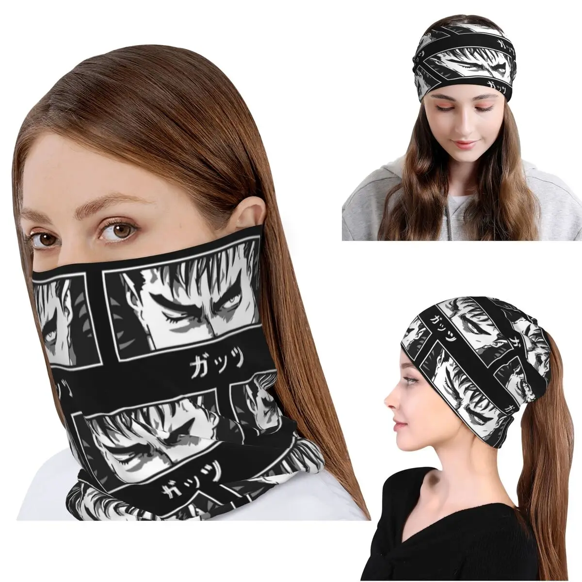 Japanese Anime Berserk Logo Bandana Neck Gaiter Face Scarf Multifunction Headband Beanies Hat for Men Women Adult Washable
Japanese Anime Berserk Logo Bandana Neck Gaiter Face Scarf Multifunction Headband Beanies Hat for Men Women Adult Washable