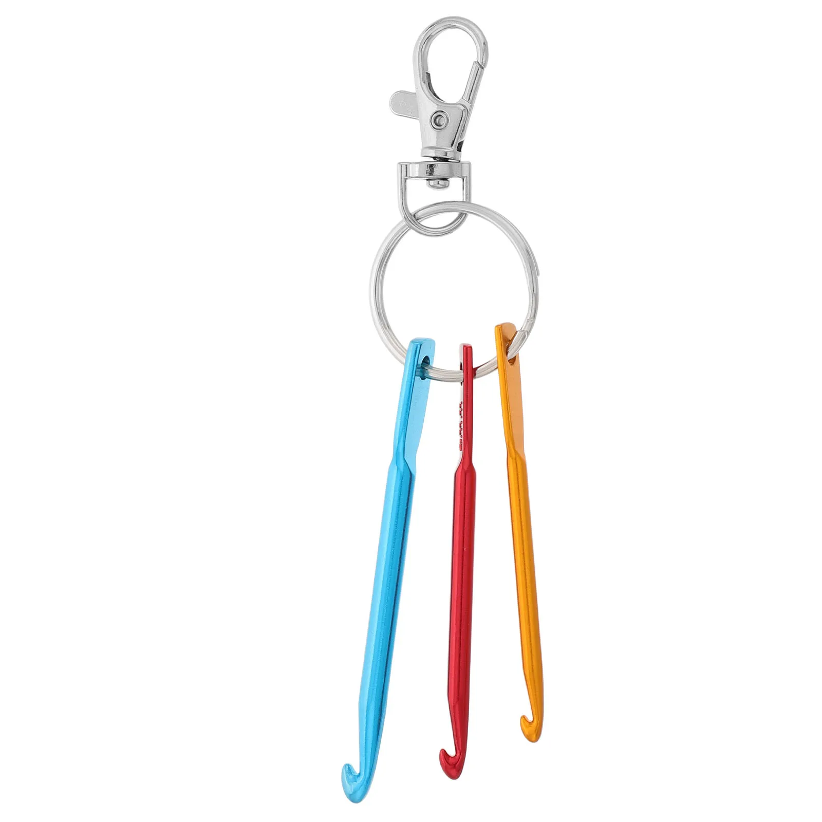 Colorful Oxidized Needles Crochet Hooks Knitting Needles Keychain Crochet Hook Keyring Portable Small Hooks Craft Tools
Colorful Oxidized Needles Crochet Hooks Knitting Needles Keychain Crochet Hook Keyring Portable Small Hooks Craft Tools