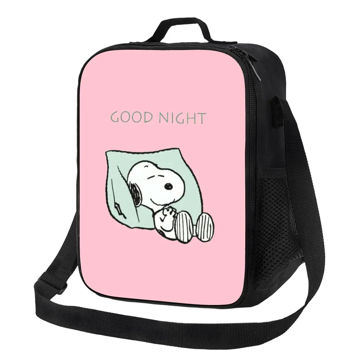 Изолированная сумка для обеда S-snoopys GOOD NIGHT для школы, офиса, портативный холодильник, термобокс для обеда для женщин и детей
Изолированная сумка для обеда S-snoopys GOOD NIGHT для школы, офиса, портативный холодильник, термобокс для обеда для женщин и детей