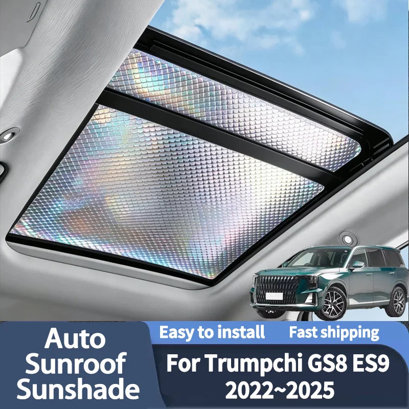 For Trumpchi GS8 ES9 2022~2025 2023 MK2 Car Sun Shades Cover Auto Sunroof Sunshade Protector Anti-UV Heat Isolate Accessories
For Trumpchi GS8 ES9 2022~2025 2023 MK2 Car Sun Shades Cover Auto Sunroof Sunshade Protector Anti-UV Heat Isolate Accessories