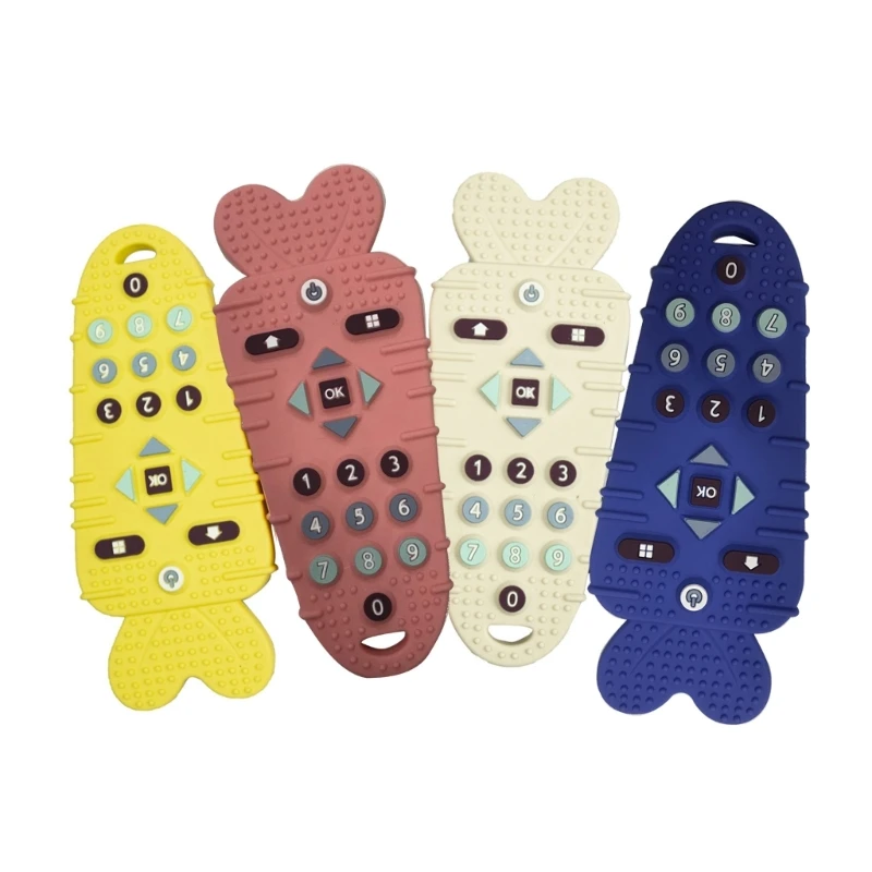 Baby Nursing Teething Toy Baby Teether Teething Pain-Relief Toy for Toddler Infant Remote Control Silicone Teether
Baby Nursing Teething Toy Baby Teether Teething Pain-Relief Toy for Toddler Infant Remote Control Silicone Teether