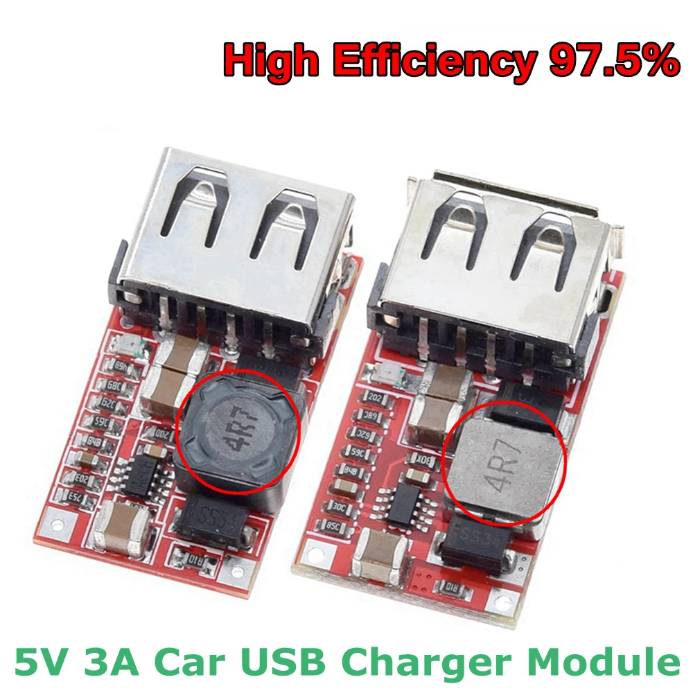 DC 6-24V 12V/24V To 5V 3A Car USB Charger Step Down Module DC Buck Step-Down Converter 12V 5V Power Supply Module
DC 6-24V 12V/24V To 5V 3A Car USB Charger Step Down Module DC Buck Step-Down Converter 12V 5V Power Supply Module