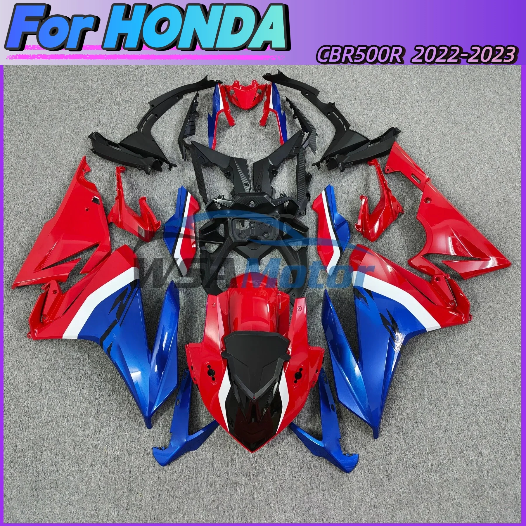 For Honda CBR500R CBR 500R 2019 2020 2021 2022 2023 Motorcycle Fairing Kit (Red/Blue/White) ABS Injection Molded Bodywork
For Honda CBR500R CBR 500R 2019 2020 2021 2022 2023 Motorcycle Fairing Kit (Red/Blue/White) ABS Injection Molded Bodywork