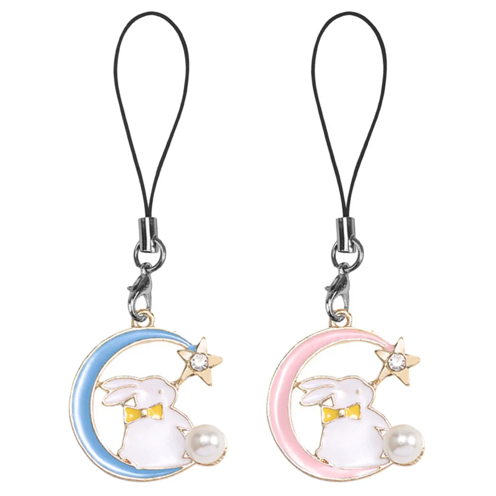 2 Pcs Key Chain Mobile Phone Keychain Charm Charms Moon Star Ornament Alloy Lovers Bunny Strap
2 Pcs Key Chain Mobile Phone Keychain Charm Charms Moon Star Ornament Alloy Lovers Bunny Strap