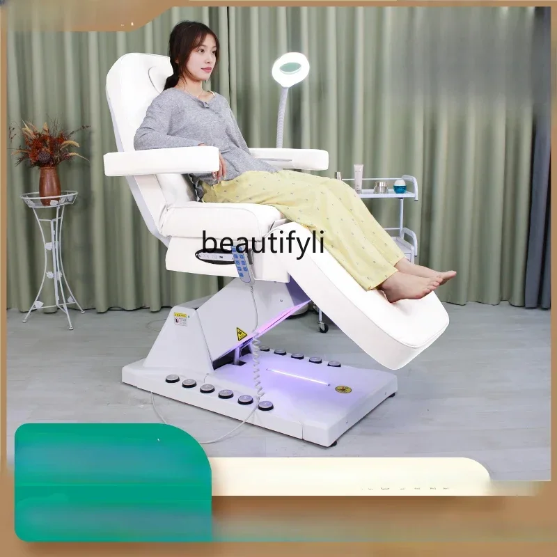 Y Full electric beauty bed body tattoo tattoo eyelash bed foot control automatic lifting medical bed
Y Full electric beauty bed body tattoo tattoo eyelash bed foot control automatic lifting medical bed
