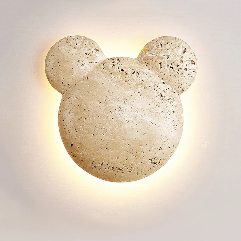 Modern Cream Style Creative Bear Wall Lamp Bedroom Bedside Boys and Girls Room Background Wall Decoration Atmosphere Light
Modern Cream Style Creative Bear Wall Lamp Bedroom Bedside Boys and Girls Room Background Wall Decoration Atmosphere Light