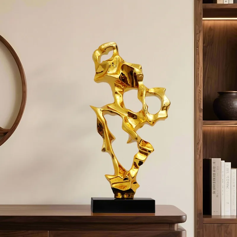 Abstract Art Sculpture Electroplating Transparent Resin Craft Model Modern Home Decor LivingRoom Office Desktop Statue Ornaments
Abstract Art Sculpture Electroplating Transparent Resin Craft Model Modern Home Decor LivingRoom Office Desktop Statue Ornaments