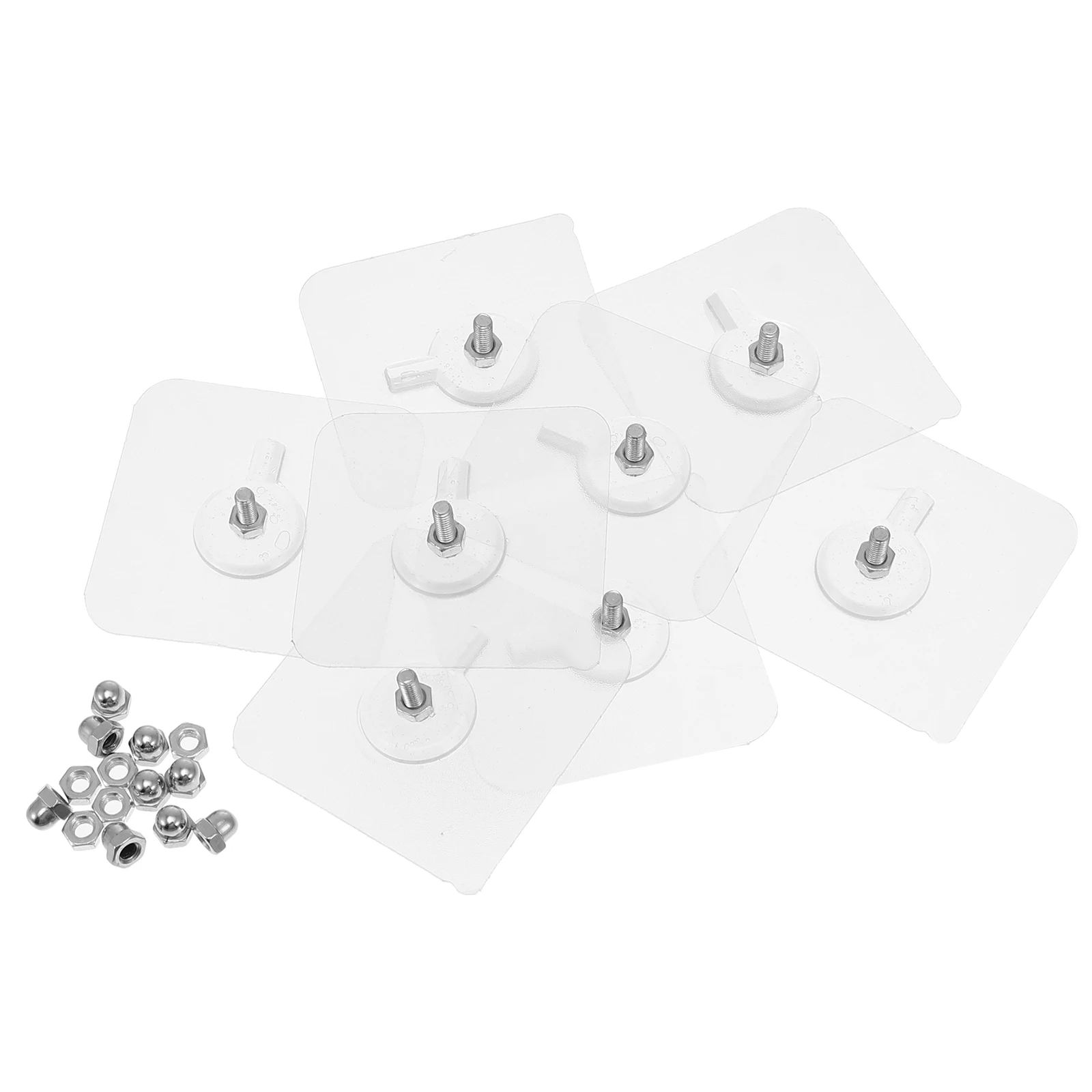 20pcs Wall Hooks Strong Adhesive No Drill Stainless Steel PVC Nail Rack for Coats Smooth Walls Ceramic Tiles Glass Doors
20pcs Wall Hooks Strong Adhesive No Drill Stainless Steel PVC Nail Rack for Coats Smooth Walls Ceramic Tiles Glass Doors