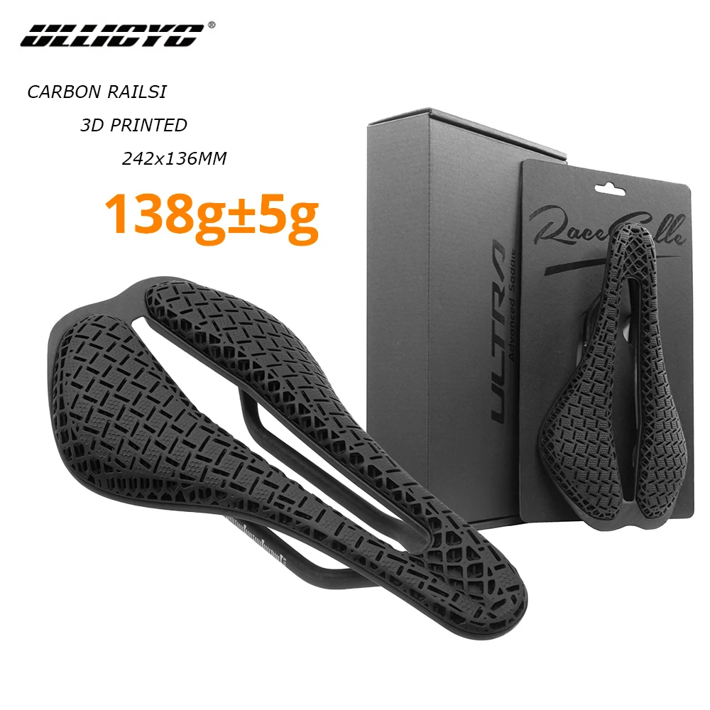3D Printed Honeycomb Bicycle Saddle Hollow Comfortable Breathable,Full-Carbon Shell MTB/Road Racing Bike Cycling Seat,136x242mm
3D Printed Honeycomb Bicycle Saddle Hollow Comfortable Breathable,Full-Carbon Shell MTB/Road Racing Bike Cycling Seat,136x242mm