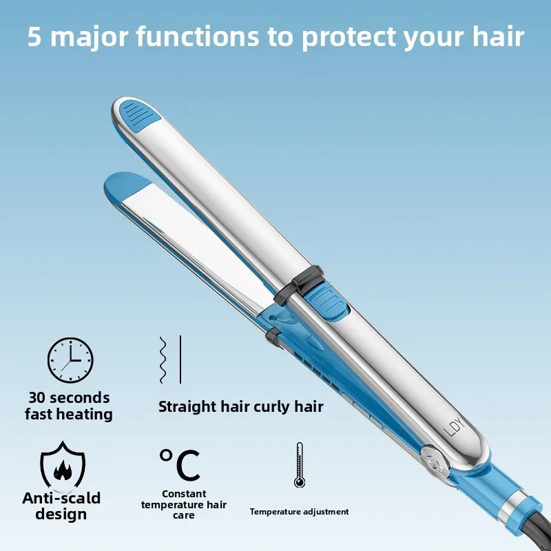 Multifunctional Hair Styling Device Straightening and Curling 2 in 1
Multifunctional Hair Styling Device Straightening and Curling 2 in 1