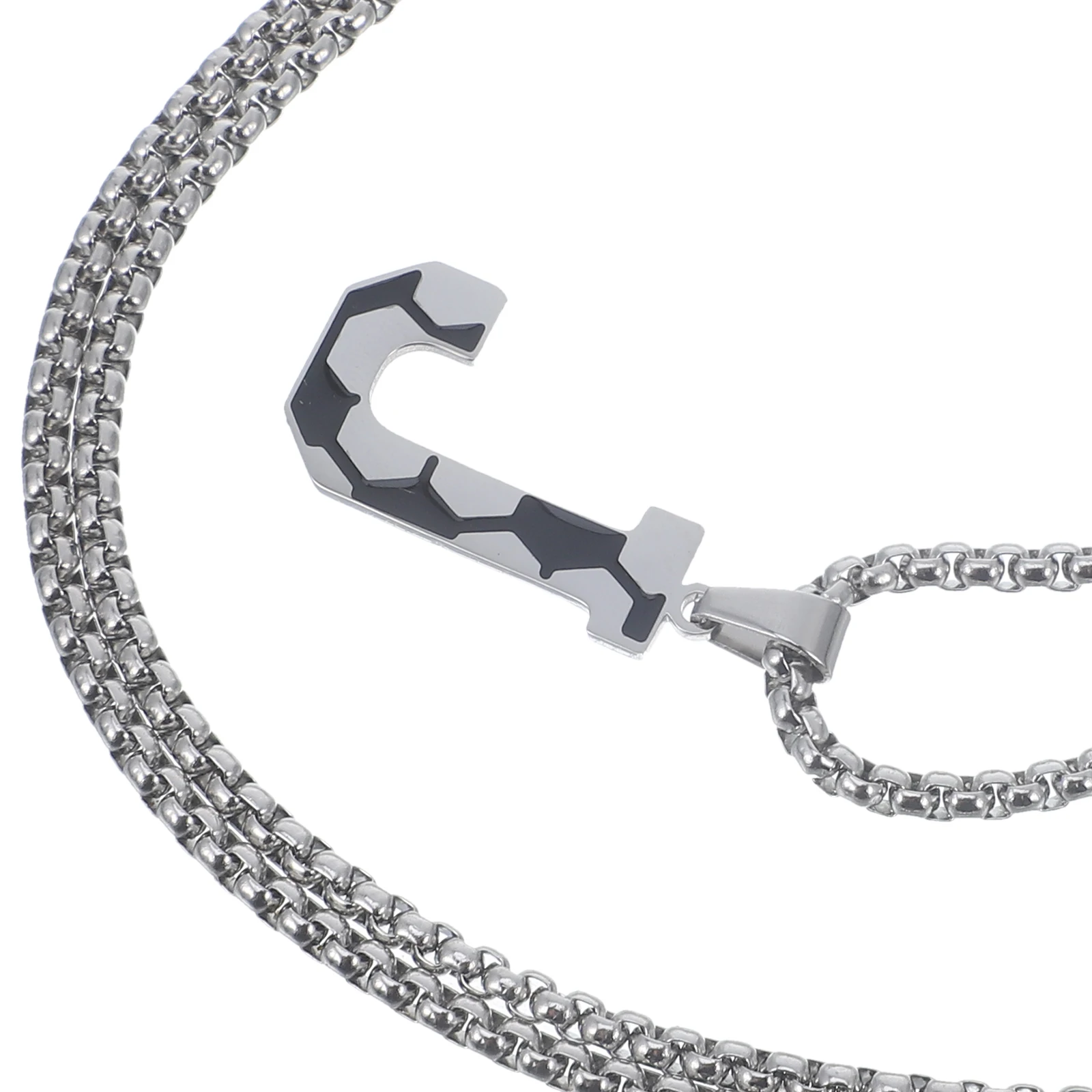 Football Pendant Necklace Stainless Steel Letter Necklaces For Men Charm Fade Resistant Durable Lightweight Pendant
Football Pendant Necklace Stainless Steel Letter Necklaces For Men Charm Fade Resistant Durable Lightweight Pendant