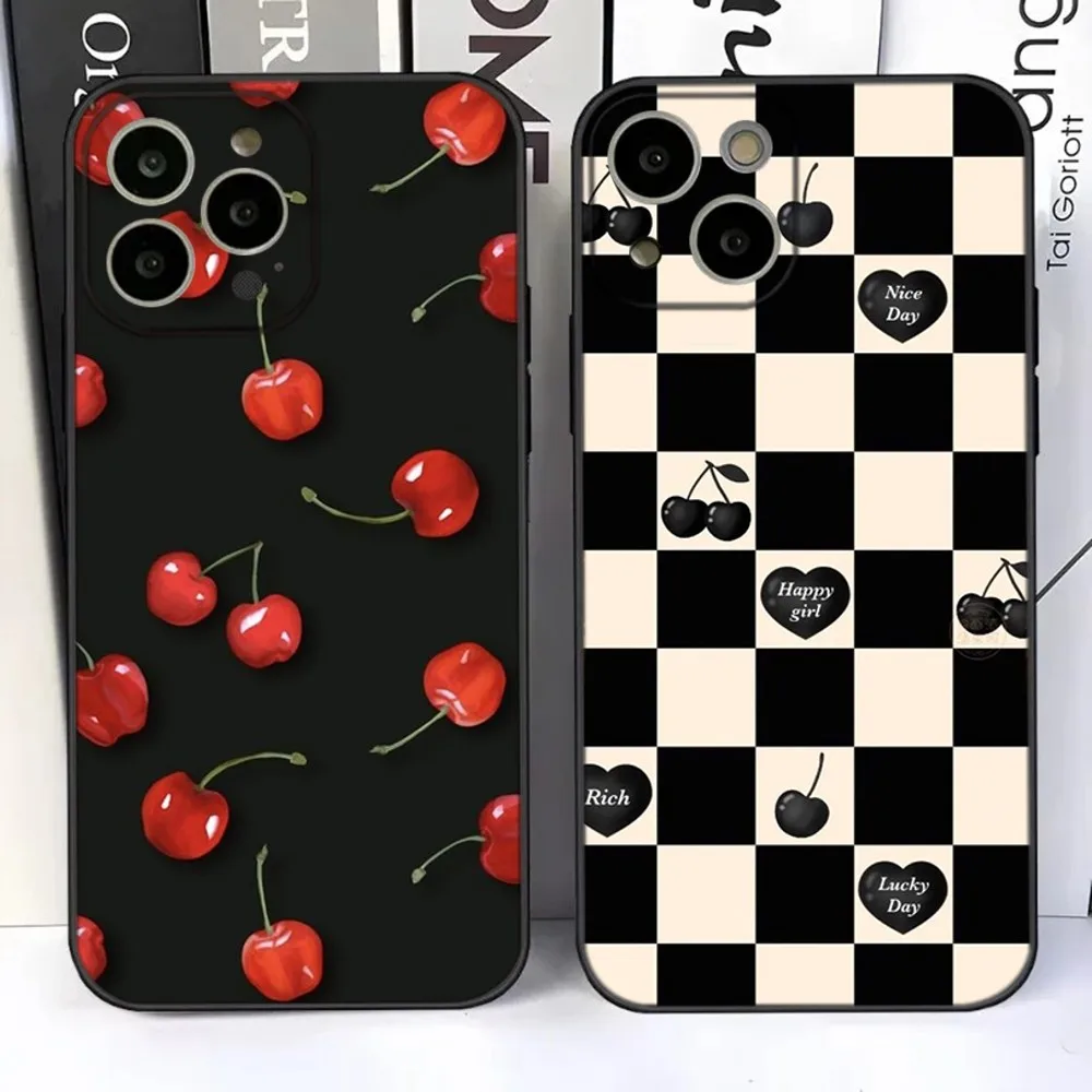Retro Cute Black Cherries Cherry Phone Case For iPhone 16e,16,15,14,13,12,11 Plus,Pro,Max,XR,XS,X,7,8 SE,Mini Silicone Soft
Retro Cute Black Cherries Cherry Phone Case For iPhone 16e,16,15,14,13,12,11 Plus,Pro,Max,XR,XS,X,7,8 SE,Mini Silicone Soft