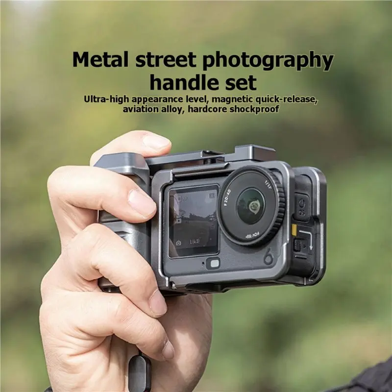 Magnetic Handle Included Protective Frame For DJI Osmo Action 6 Cage Frame Sports Action Camera Mounting Cage-【A74Z Miuai
Magnetic Handle Included Protective Frame For DJI Osmo Action 6 Cage Frame Sports Action Camera Mounting Cage-【A74Z Miuai
