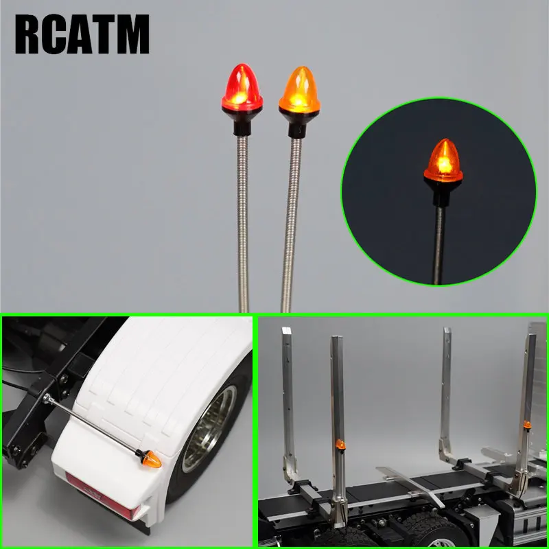 Metal Width Indicator Light Led Spring Lamp for 1/14 Tamiya RC Truck Trailer Tipper Scania 770S Actros 3363 Volvo FH12 MAN Parts
Metal Width Indicator Light Led Spring Lamp for 1/14 Tamiya RC Truck Trailer Tipper Scania 770S Actros 3363 Volvo FH12 MAN Parts