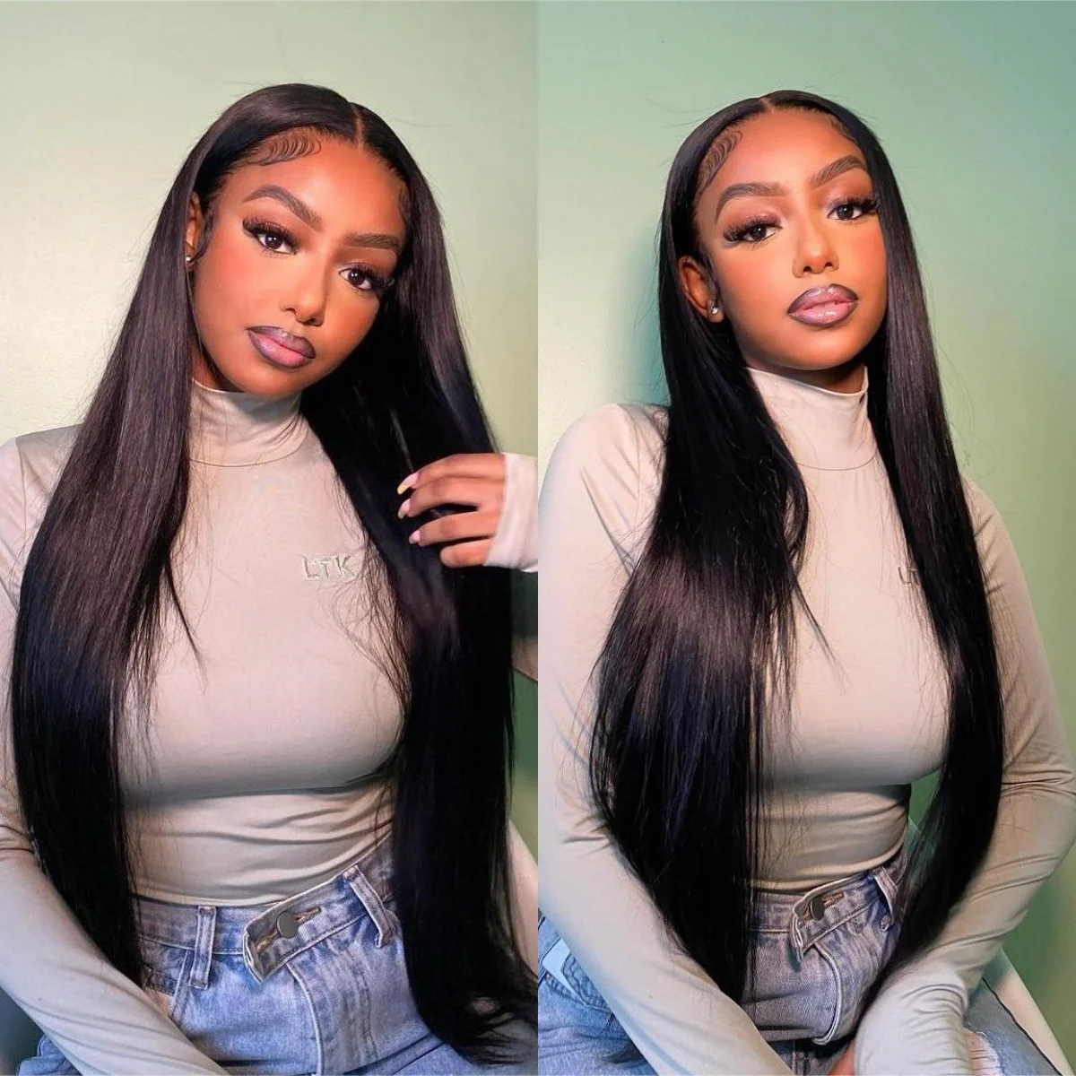 Straight Human Hair Wigs Lace Front Wig 250 Density 13x6x1 Transparent Lace Frontal Wigs Brazzillian Human Hair For Women T Part
Straight Human Hair Wigs Lace Front Wig 250 Density 13x6x1 Transparent Lace Frontal Wigs Brazzillian Human Hair For Women T Part