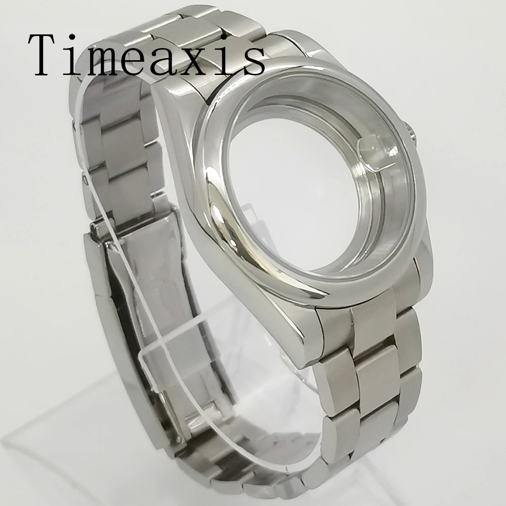 Timeaxis 36 мм/39 мм корпус из нержавеющей стали с сапфировым стеклом подходит для NH35/NH36 ETA2836/2824 Miyota8205/8215/821A механизм Mingzhu2813/3804
Timeaxis 36 мм/39 мм корпус из нержавеющей стали с сапфировым стеклом подходит для NH35/NH36 ETA2836/2824 Miyota8205/8215/821A механизм Mingzhu2813/3804