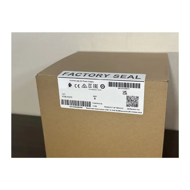 IOT Automation Industrial Power Supplie 1756-PA75 B Series 120V/240V Ac Power Supply for PLC Controller
IOT Automation Industrial Power Supplie 1756-PA75 B Series 120V/240V Ac Power Supply for PLC Controller