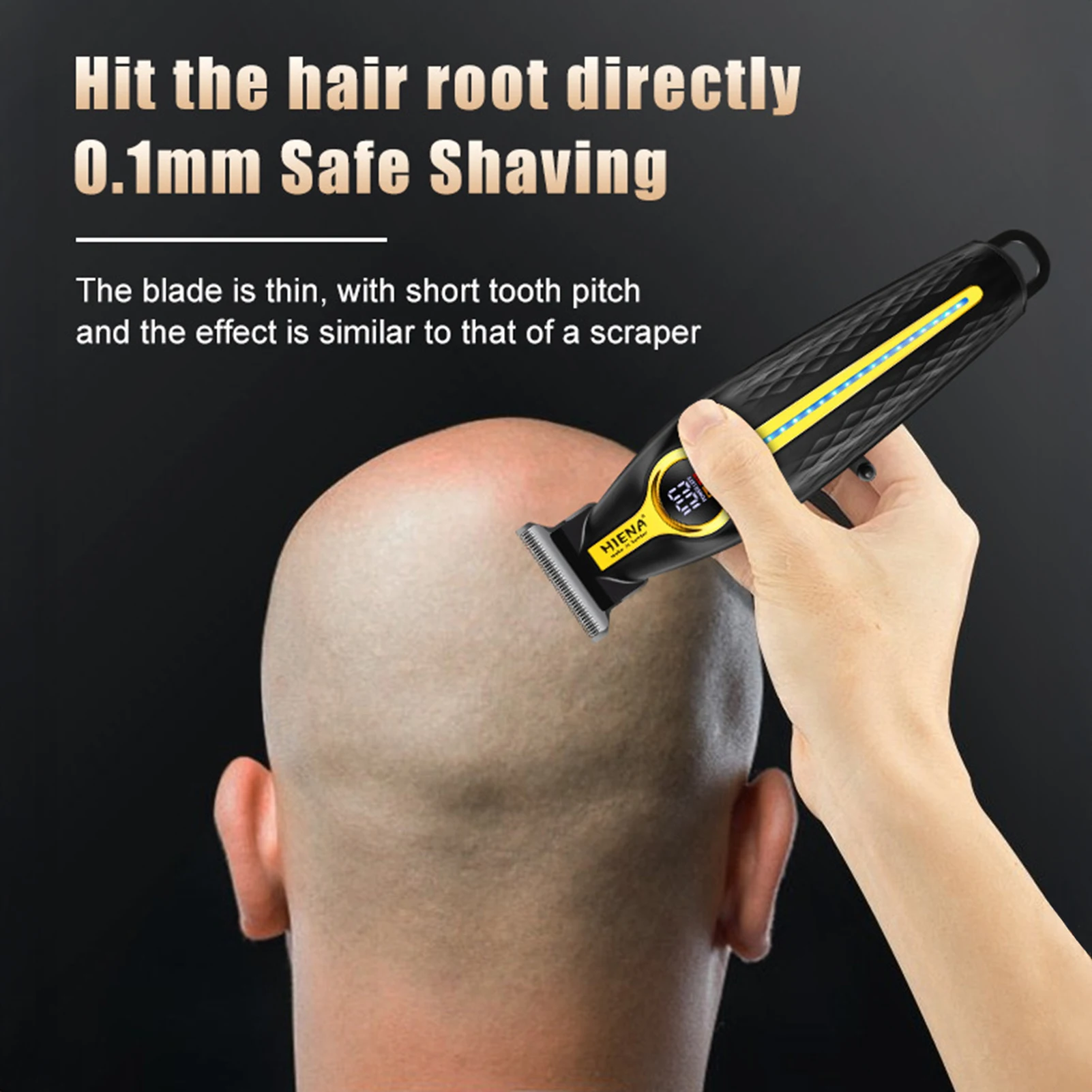 Electric Hair Clipper Hair Trimmer Precision Steel Blade Hair Trimmer for Father's Day Christmas Gift
Electric Hair Clipper Hair Trimmer Precision Steel Blade Hair Trimmer for Father's Day Christmas Gift
