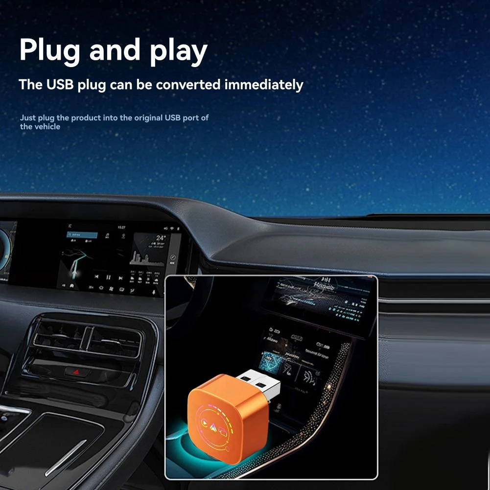 OKgood Wireless Carplay Adapter 3 In1 Mirror Link for Android USB Dongle Android Auto Smart Carplay Wired Carplay to Wireless
OKgood Wireless Carplay Adapter 3 In1 Mirror Link for Android USB Dongle Android Auto Smart Carplay Wired Carplay to Wireless
